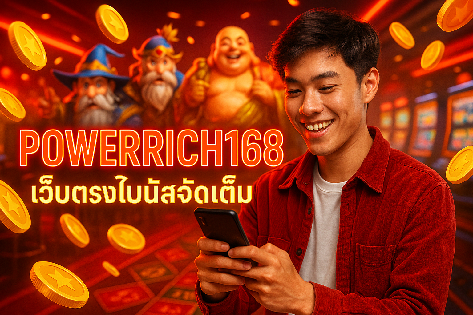 เว็บตรง POWERRICH168 โบนัสจัดเต็ม