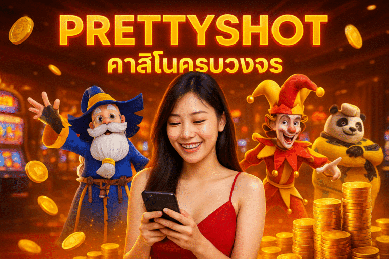 PRETTYSHOT คาสิโนครบวงจร