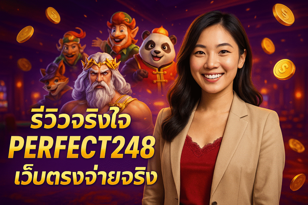 รีวิวจริงใจ PERFECT248 เว็บตรงจ่ายจริง